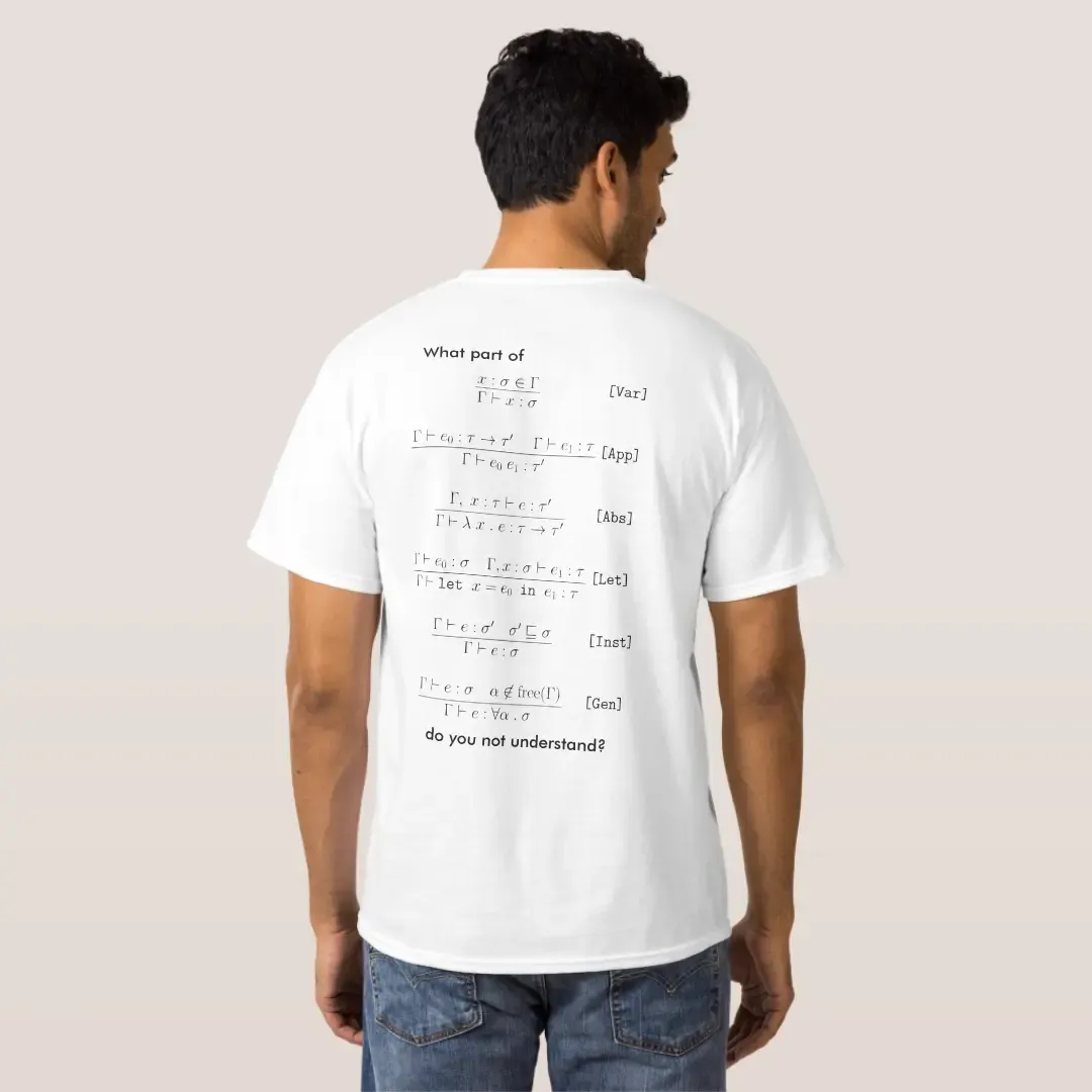 Hindley-Milner T-Shirt