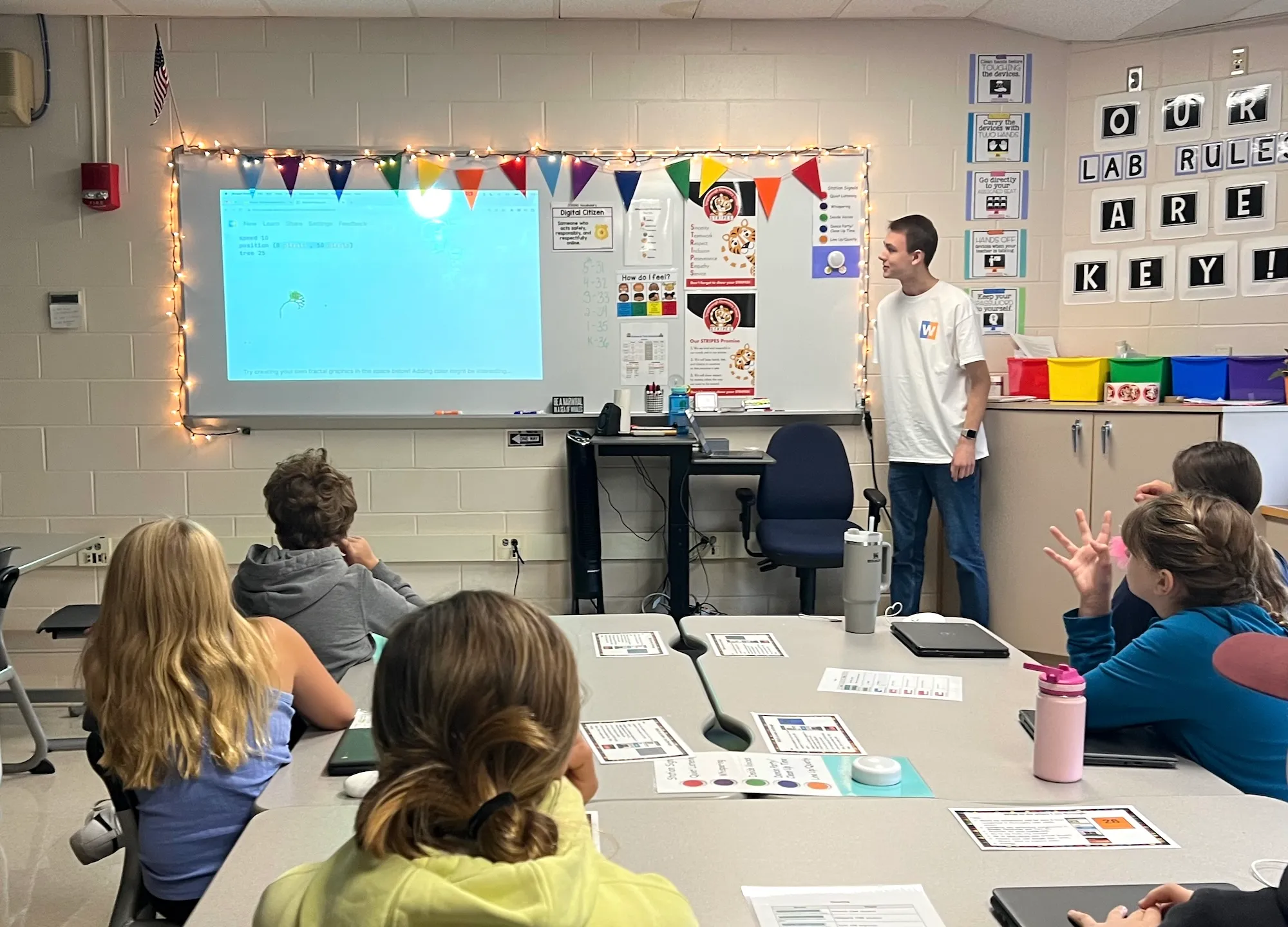 Teaching Wipple at Tyngsborough Elementary School
